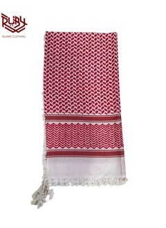 RUBY ISLAMIC CLOTHING Fashion Arab Shemagh Keffiyeh Scarf with Headband Army Military Desert Tactical  - Image 3