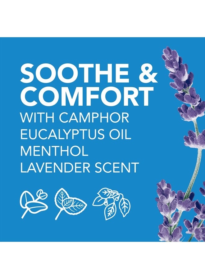 Vicks VapoRub, Lavender Scent, Cough Suppressant, Topical Chest Rub & Analgesic Ointment, Medicated Vicks Vapors, Relief from Cough Due to Cold, Aches & Pains, 1.76oz  - Image 4