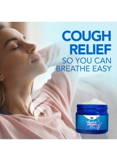 Vicks VapoRub, Lavender Scent, Cough Suppressant, Topical Chest Rub & Analgesic Ointment, Medicated Vicks Vapors, Relief from Cough Due to Cold, Aches & Pains, 1.76oz  - Image 5