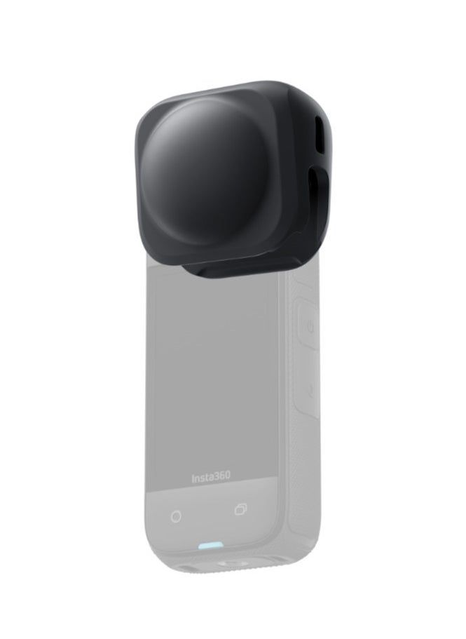 Insta360 - X4 Protection Silicone Lens Cap - Black - Image 1