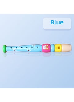 Childrens Plastic Flute Early Education Musical Toy Blue