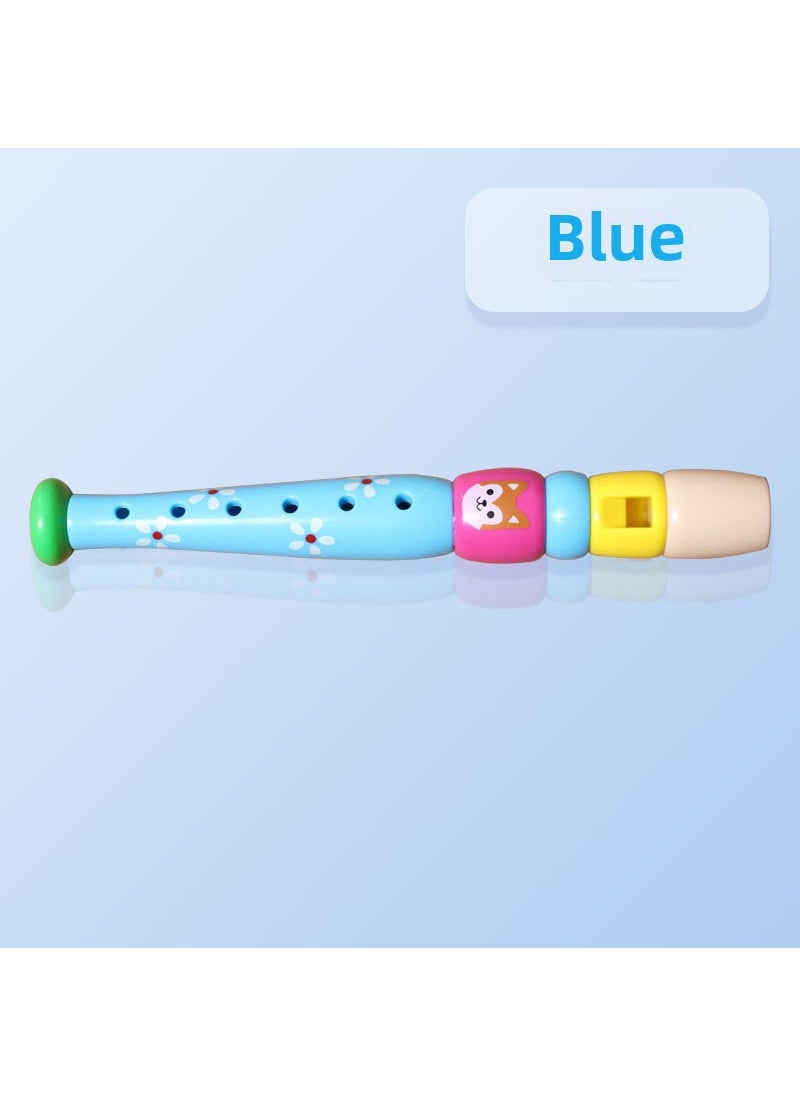 Generic - Childrens Plastic Flute Early Education Musical Toy Blue - Image 1