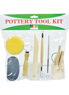Seramik Pottery Tool Kids Starter Set 8 Pieces