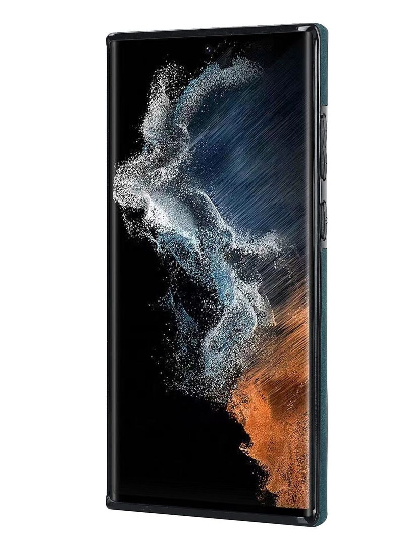 Suteni Crossbody Strap Back Cover Card Slots Leather Phone Case for Samsung - Image 2