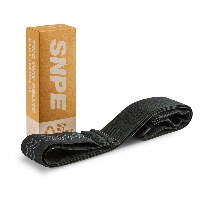 SNPE Enhanced Stability with Dual Support PowerFit Pro SI Joint Belt Unique DualBand Design EcoFriendly Material Reinforced Construction Secure Buckle Optimal Support XLarge
