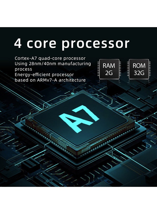 TUNKE Android 13 Car Radio with Retractable Screen, 7” Touch Display, GPS Navigation, CarPlay & Android Auto, WiFi/BT, Reverse Camera Support, RDS, Dual USB - Image 3