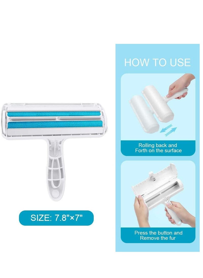 SYOSI - Pet Hair Remover, Reusable Dog  Cat Remover Lint Roller, Fur from Furniture, Sofa, Bedding, Comforters Couch, and More - Image 1
