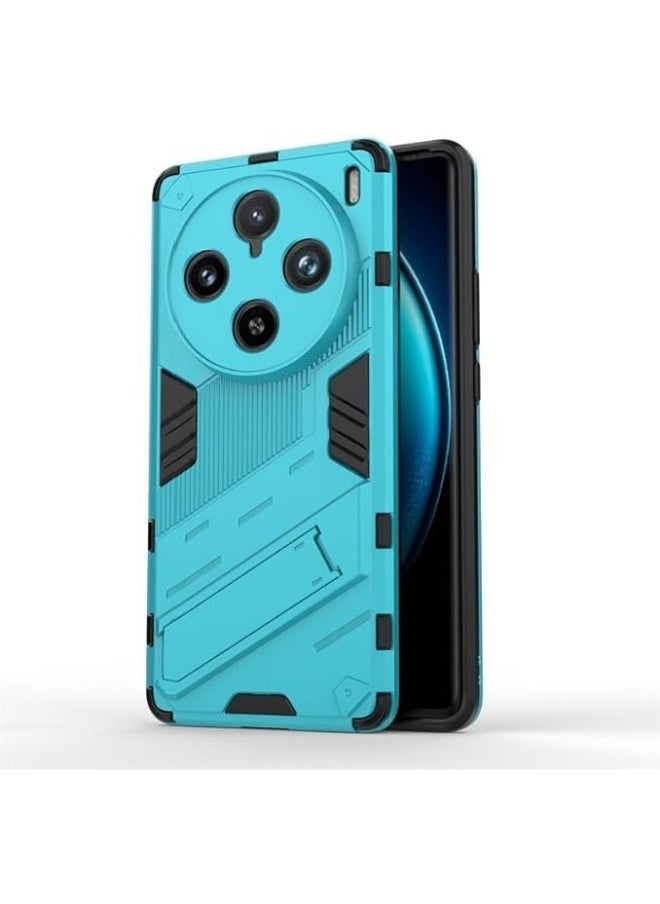Generic - Case Compatible with Vivo X100 Pro 5G 2023, 2-in-1 TPU+PC Dual Layer Combo Shockproof Ultra-Thin Protective Phone Back Cover with Kickstand - Image 1