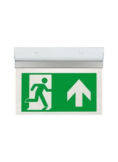 KNP ESP Duceri Emergency Exit Sign Board Indicating Exit Up is a Specialized Safety Device Designed to Provide Clear Guidance During Emergencies Where Vertical Evacuation is Necessary.