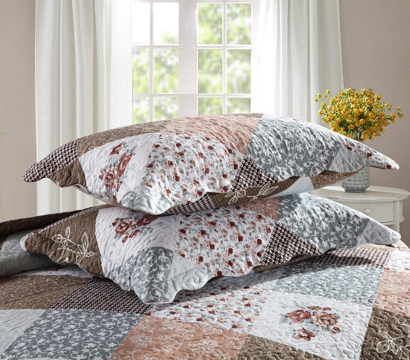 Travan 3-Piece Super King Quilt Sets with Sham Oversized Bedding Bedspread Reversible Soft Coverlet Set, Super King(120 * 120 in) - Image 3