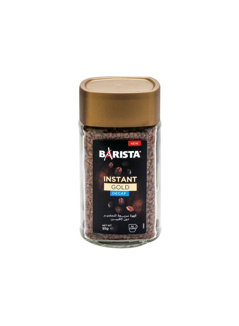 Barista Gold Decaf Instant Coffee 95g