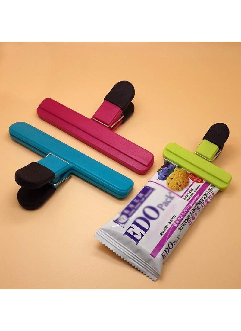 بيوينتي Sealing Clip,freezer Clips,safety And Environmental Protection,non-slip Rubber Handle,light And Portable,strong Sealing,moisture And Dustproof,used To Seal Open Snack Bags 4 Pack  - Image 5