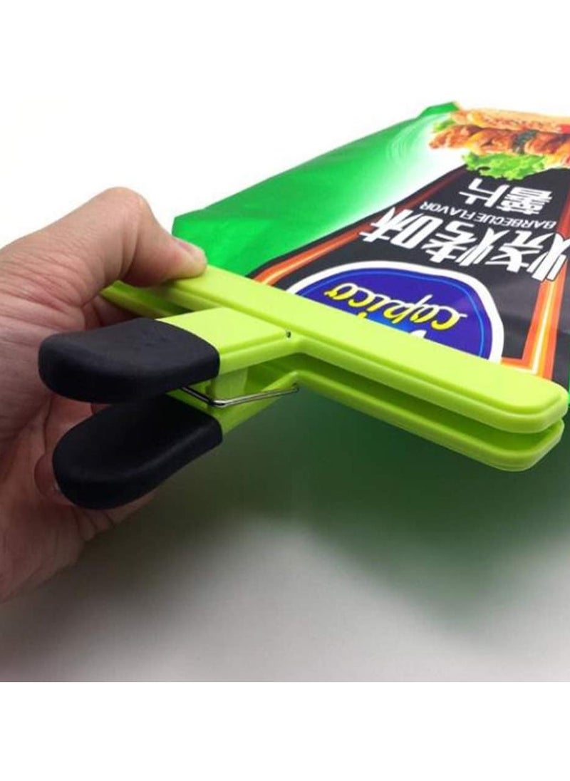 بيوينتي Sealing Clip,freezer Clips,safety And Environmental Protection,non-slip Rubber Handle,light And Portable,strong Sealing,moisture And Dustproof,used To Seal Open Snack Bags 4 Pack  - Image 4