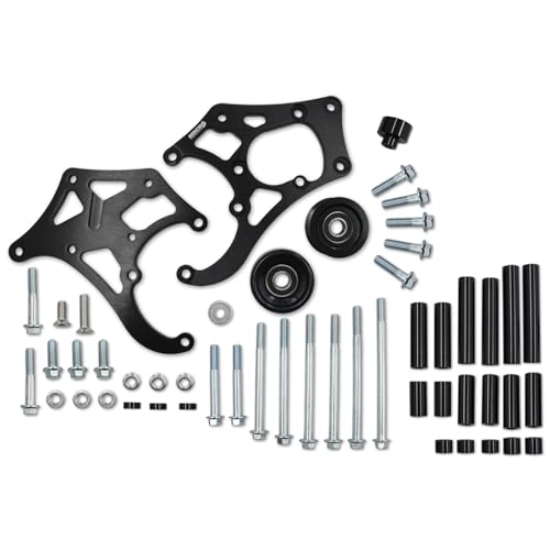 WnSEu LS Air Conditioner Compressor Bracket Kit for Sanden 508 LSX AC LS1 LM7 LR4 LQ4 L59 LQ9 LM4 L33 L92 L76 LY2 LY5 LY6 LC9 LH8 LMG L98 L99 L96 LC8 - Image 1