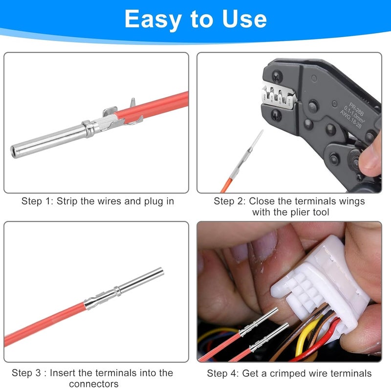 Linkstyle 420PCS Automotive Connector Pins Terminal Kit - Image 5