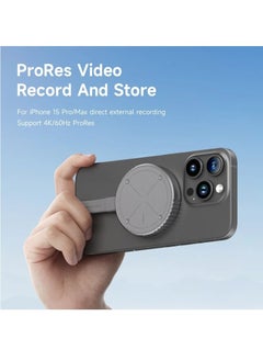 Hagibis Hagibis Magnetic M.2 2230 NVMe SSD Enclosure Magsafe SSD Case USB C 3.2 Gen2 to NVMe PCI-E for iPhone 15 Pro Max ProRes MacBook  - Image 4