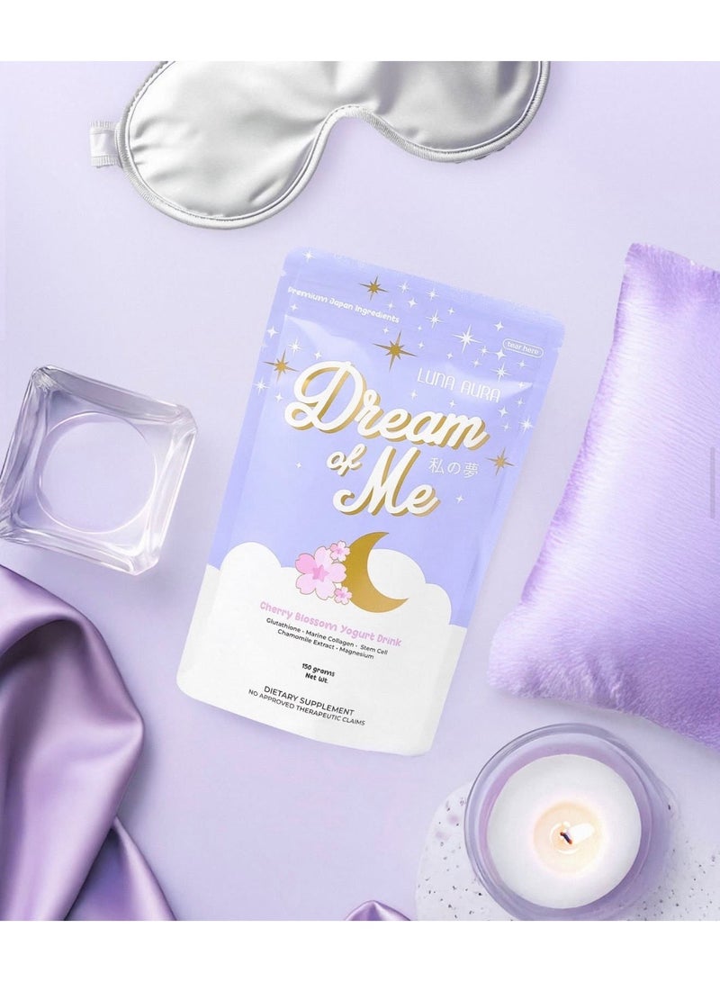 LUNA AURA لونا أورا حلمي مشروب زبادي زهرة الكرز جلوتاثيون وكول – أساسيات الجمال الحقيقي للبشرة - Image 4
