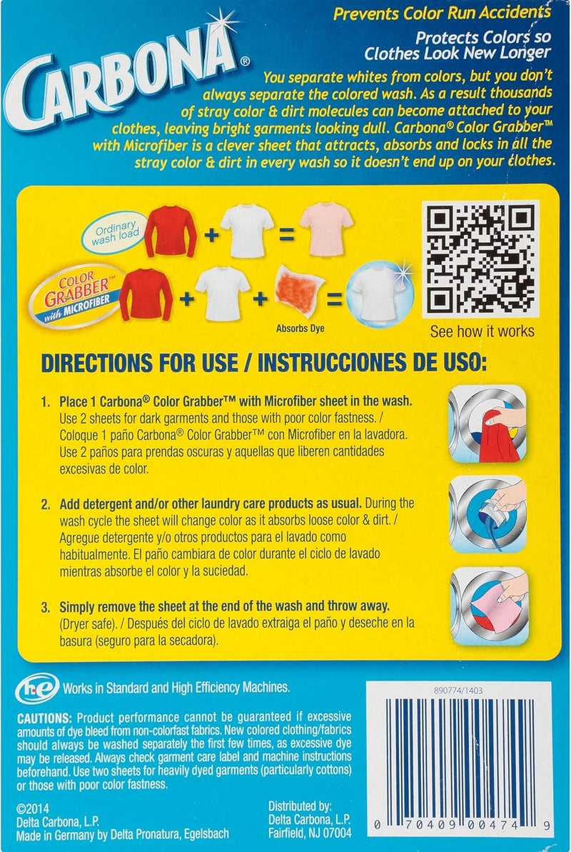 CARBONA Color and Dirt Grabber,30 Sheets - Image 4