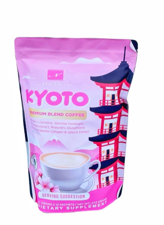 NAMIROSEUS Kyoto Premium Blend Coffee, 10 Sachets  - Image 1