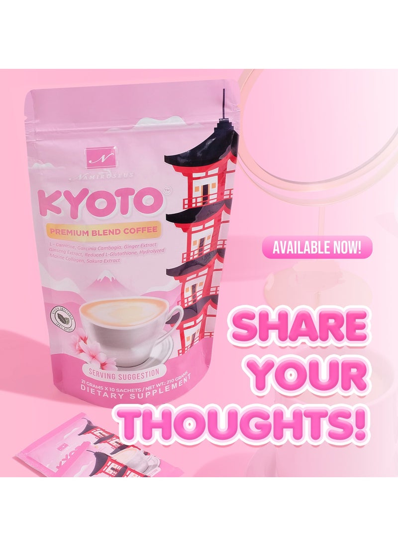NAMIROSEUS Kyoto Premium Blend Coffee, 10 Sachets  - Image 2