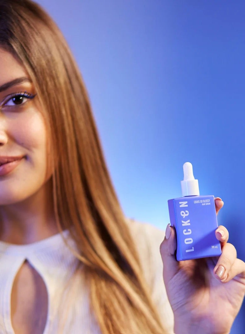 لوكين سيروم الشعر الميني ٣٠ مل – لمعان، تقوية وحماية لشعرك - Image 2