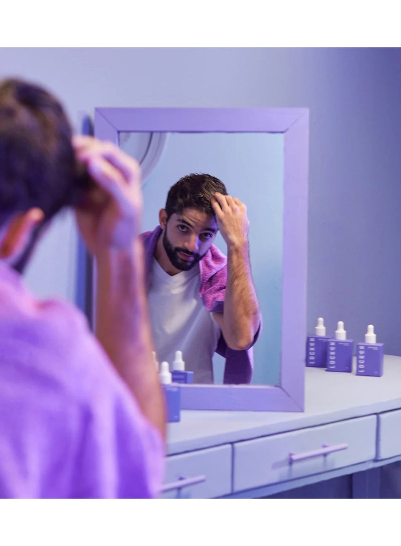 لوكين سيروم الشعر الميني ٣٠ مل – لمعان، تقوية وحماية لشعرك - Image 4