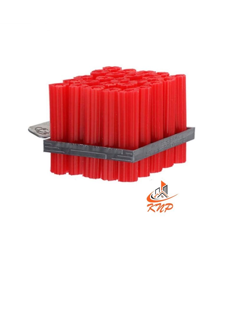 KNP Red Expanded Plug 6 X 1" 25mm - Image 1