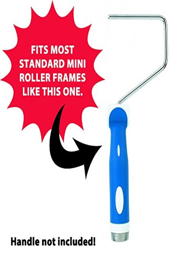 Whizz Premium Velour Mini Rollers - Bulk 20 Pack (4") - Image 3