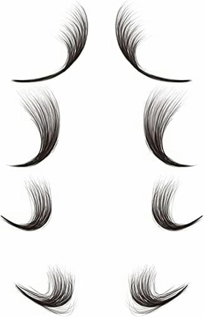 Temporary Baby Hair Tattoo Stickers, Waterproof Tattoos Body Makeup for Women, Edge Tattoo Edges Curly Hair Salon DIY Hairstyling Hair Stickers Template Makeup Tool - Image 1