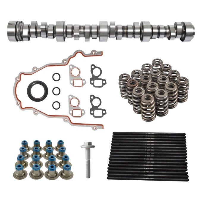 Sloppy Stage 2 Camshaft Kit For Ls Ls1 Ls2 Lq4 Lq9 48 53 57 60 62L E1840P Camshaft Springs Seals Pushrods Gaskets