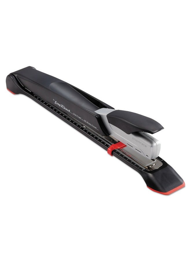 PaperPro -Bostitch 1610 Inreach Long 12.5-Inch Reach Stapler, 25-Sheet Capacity, Black/Silver  - Image 5
