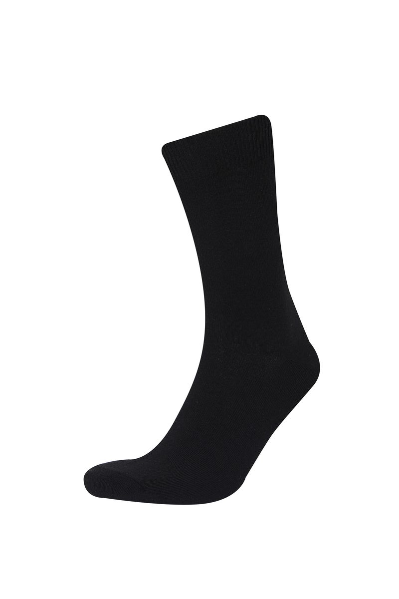 DeFacto Grey Man 7 Piece Long Socks Casual - Image 2