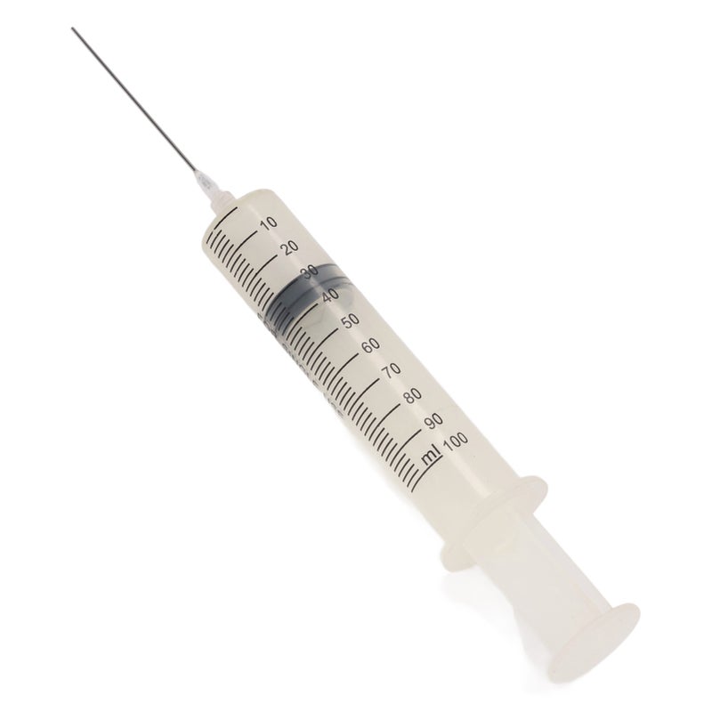 Ink Refill Syringe Set 100ml Large Capacity Ink Cartridge Filling Syringe and 10cm Stainless Steel Needle for Printers - Image 2