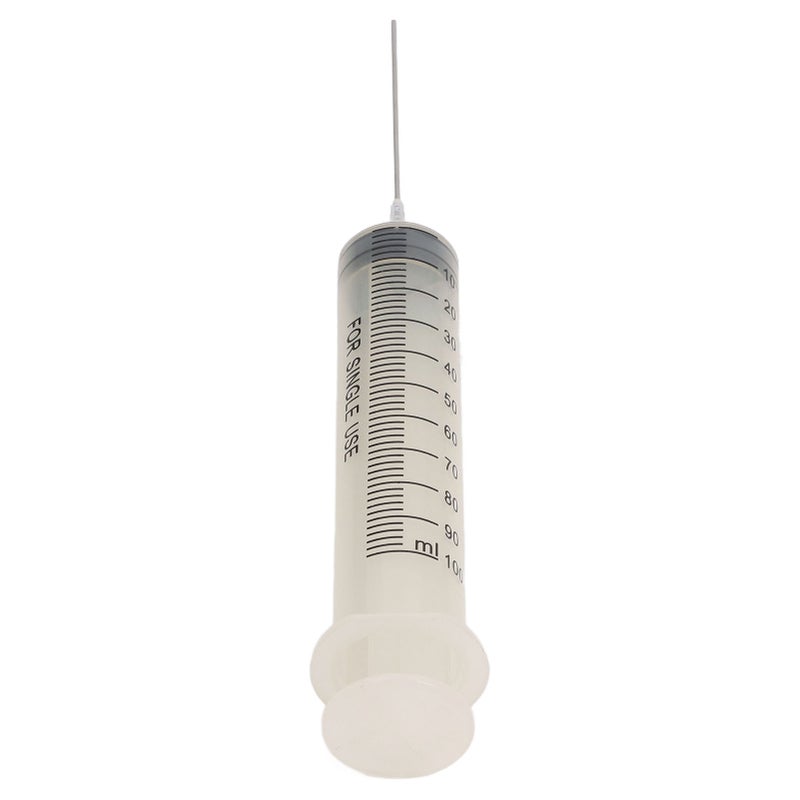 Ink Refill Syringe Set 100ml Large Capacity Ink Cartridge Filling Syringe and 10cm Stainless Steel Needle for Printers - Image 1