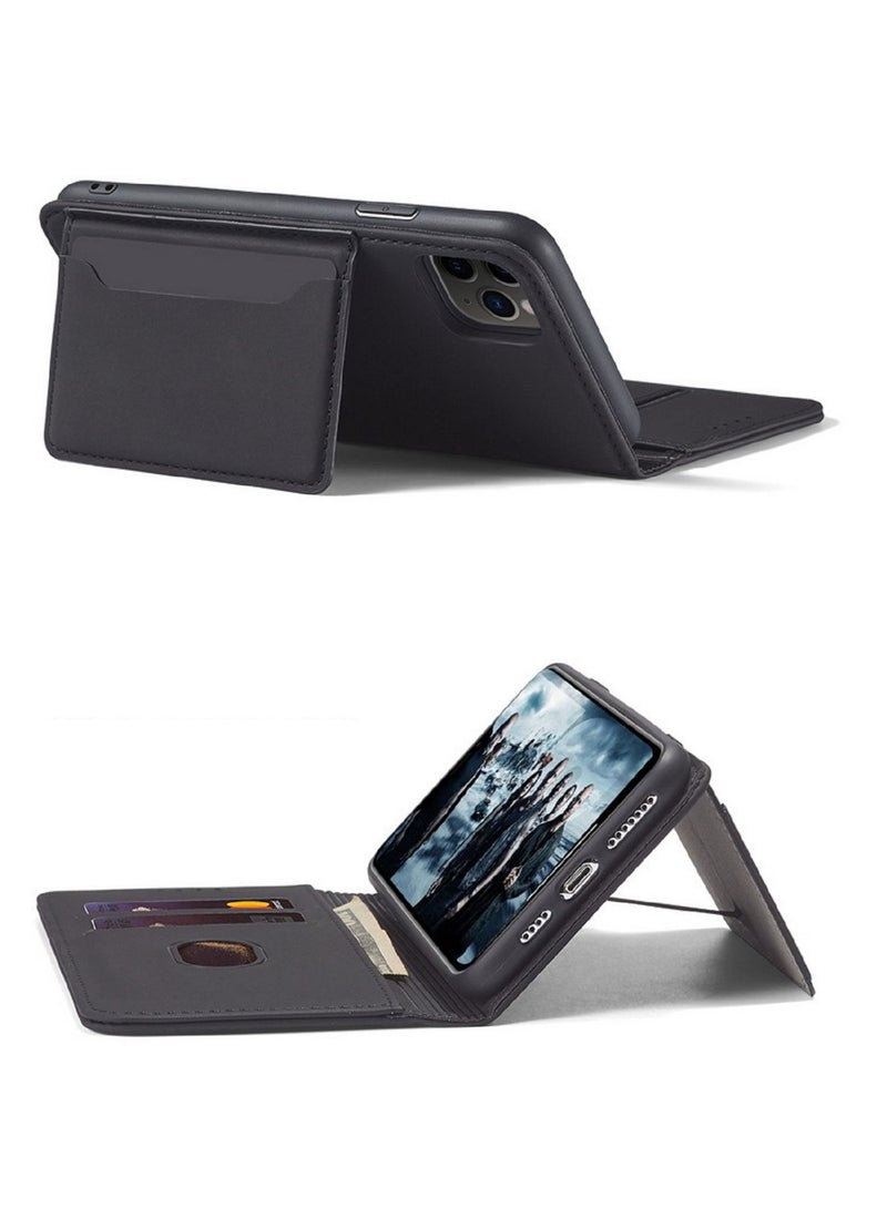 Suitable For iPhone Flip Type Solid Color Phone Case - Image 2