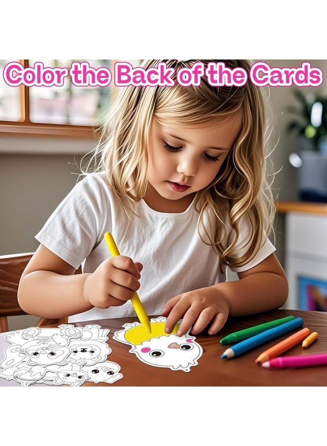 Capstro Mirror Mosaic Sticker Art Kit – Butterfly Theme | 10 Pattern Cards, 12 Laser Mirror Stickers & 10 Lanyards | DIY Shiny Mosaic Craft for Kids Age 4+ | Creative Nature Art Activity for Boys & Girls - Image 3