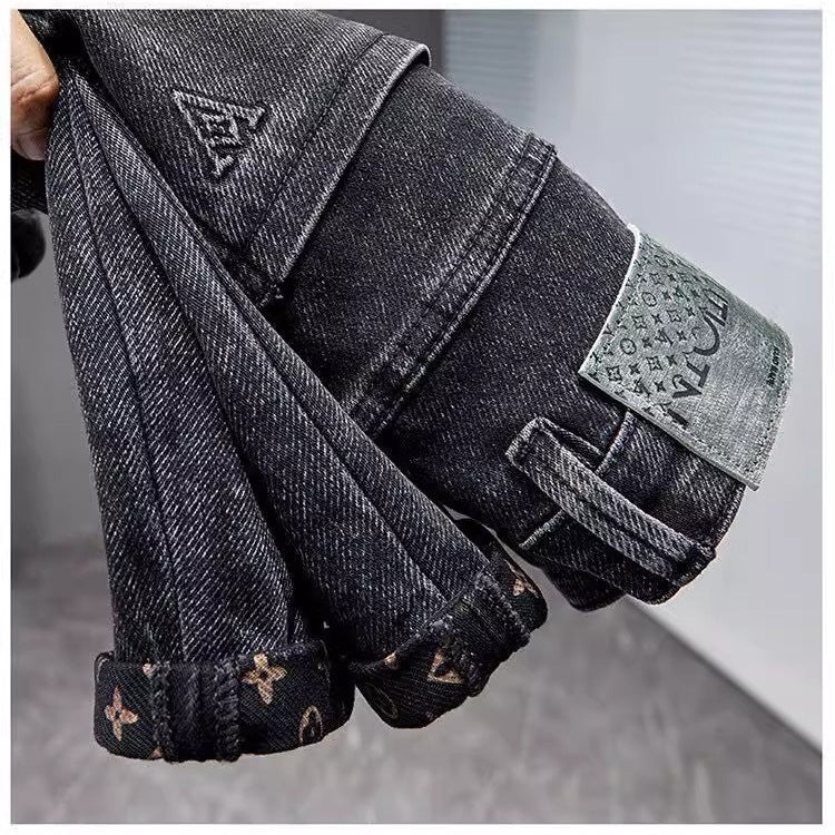 Unisex Casual Daily Denim Jeans - Image 3