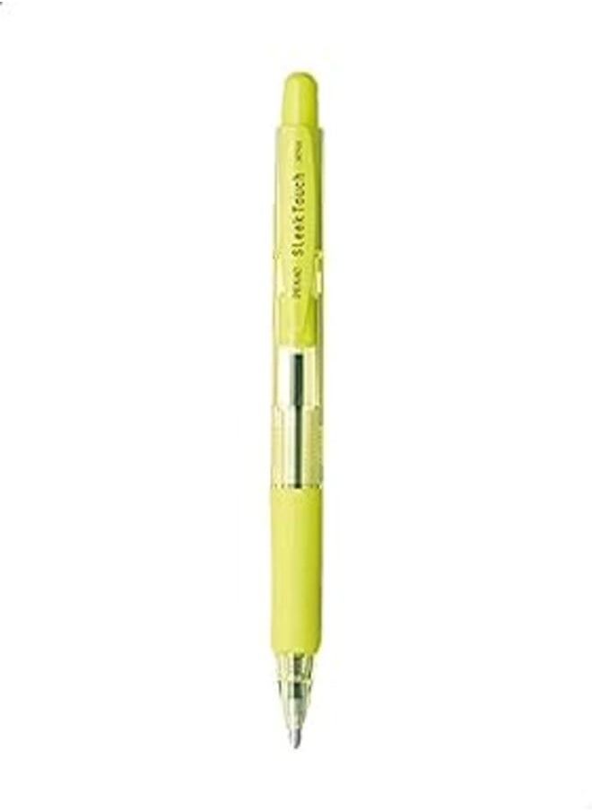 Penac - Penac BA1304-31M Sleek Touch Blue Ballpoint Pen, 1.0 mm - Yellow - Image 1