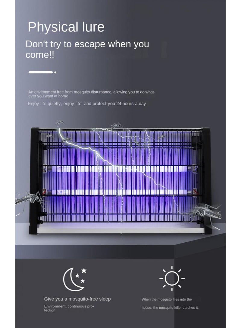 general 10W LED Electric Mosquito Zapper Indoor And Outdoor Flying Fly Insect Killer Lamp Bug And Pest Trap Pest Repeller Repellent Traps Eliminator Catcher Lure Zapper Kills Mosquito - Image 4