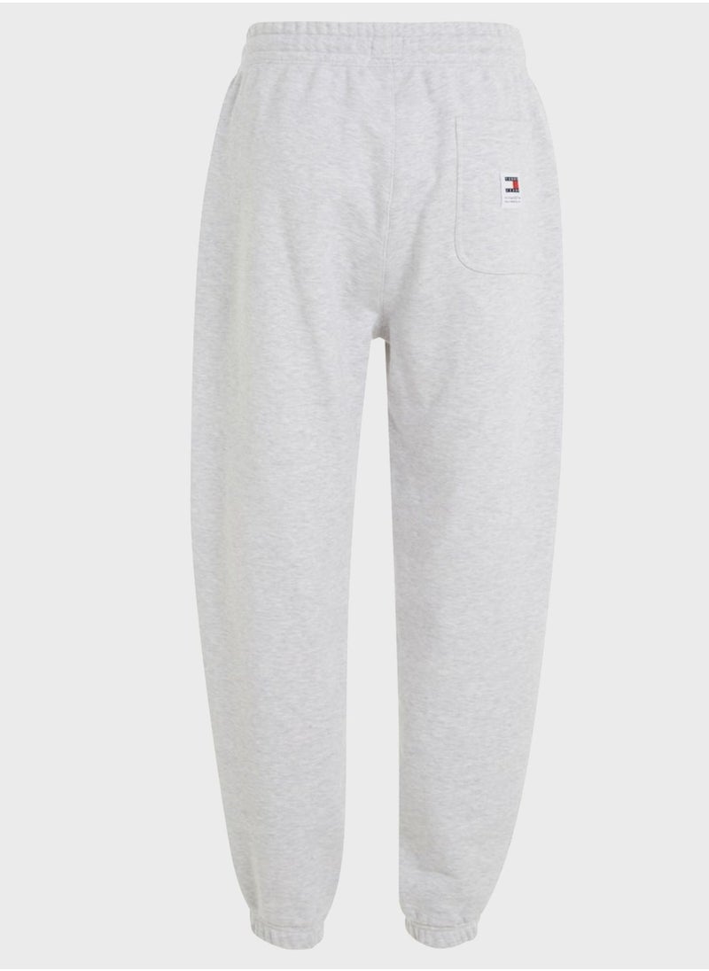 TOMMY JEANS - Logo Drawstring Classic Sweatpants - Image 1