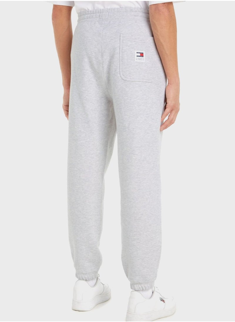 TOMMY JEANS - Logo Drawstring Classic Sweatpants - Image 1