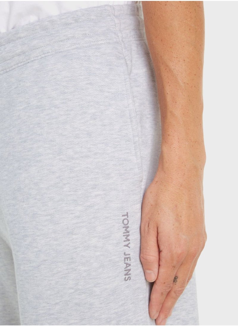 TOMMY JEANS - Logo Drawstring Classic Sweatpants - Image 1