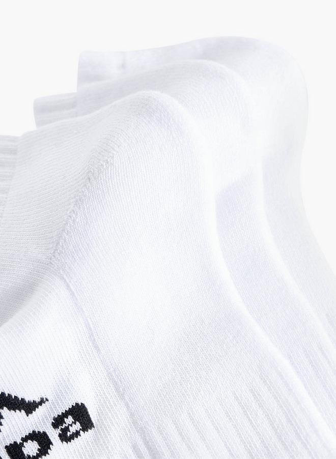 Kappa Set Of 3 - Kappa Logo Print Half Terry Ankle Length Socks - Image 4
