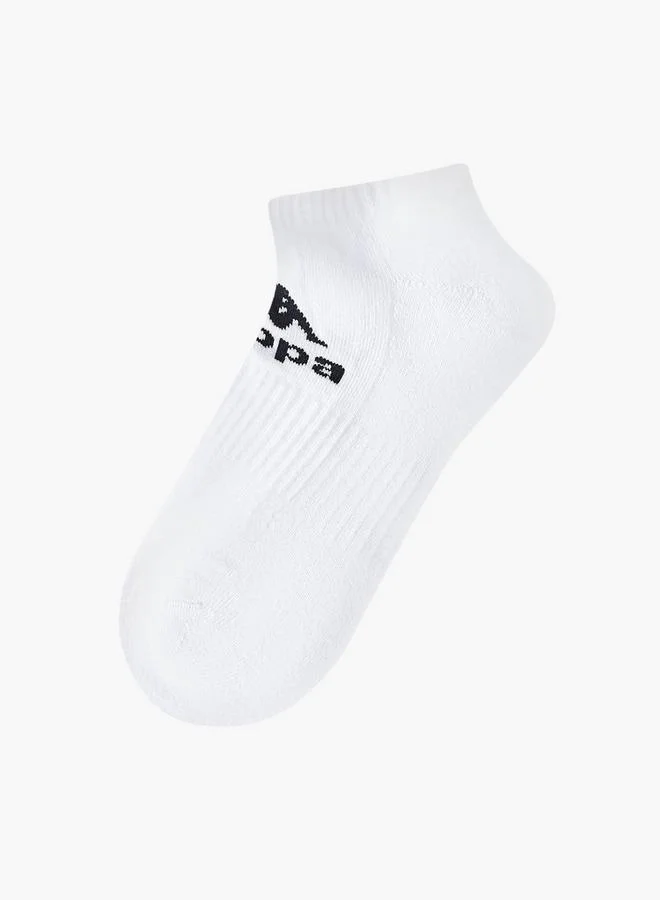 Kappa Set Of 3 - Kappa Logo Print Half Terry Ankle Length Socks