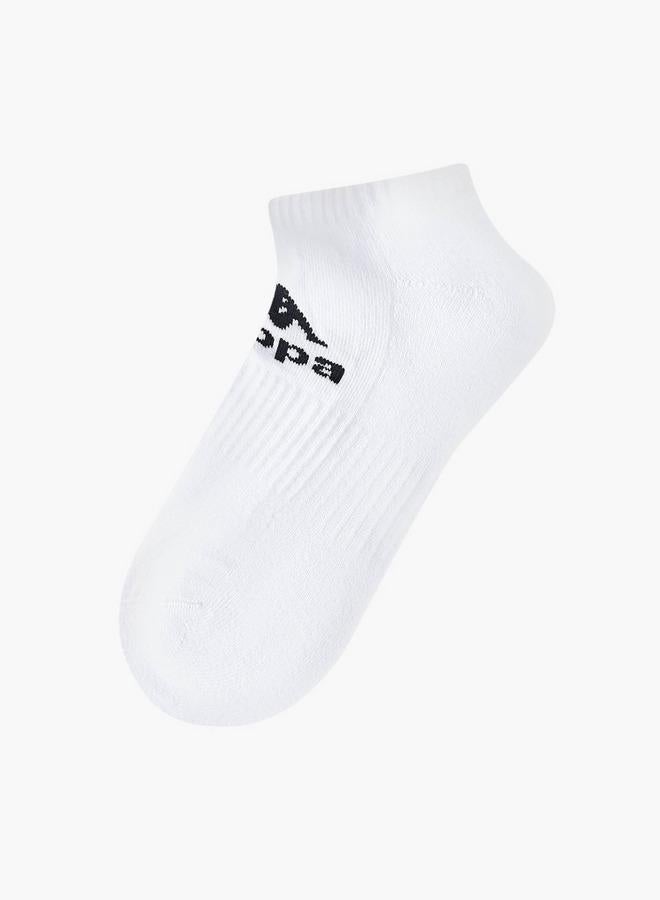 Kappa Set Of 3 - Kappa Logo Print Half Terry Ankle Length Socks - Image 2