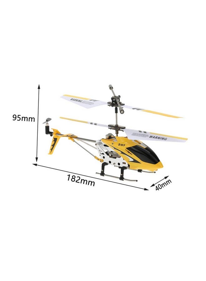 Syma S107/S107G 3 Channel RC Heli with Gyro - Yellow - Image 3