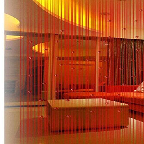FUT String Tassel Crystal Beads Curtain, Partition Door Curtain Beaded String Curtain Door Screen Panel Home Decor Divider for Bridal Chamber Room Beauty Salon Bedroom New Home Hotel Decoration 1x2m - Image 4