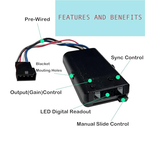 Gihdfer Towpower 8507111 Time-Delayed Electric Trailer Brake Controller,Brakeman IV Digital Brake Control, Control for 1 to 4 Axle Trailers - Image 4