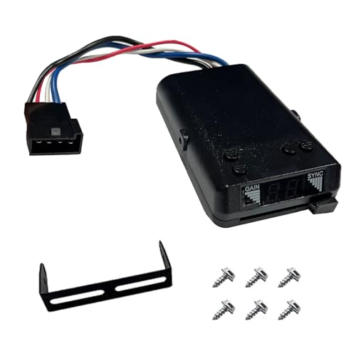 Gihdfer Towpower 8507111 Time-Delayed Electric Trailer Brake Controller,Brakeman IV Digital Brake Control, Control for 1 to 4 Axle Trailers - Image 2