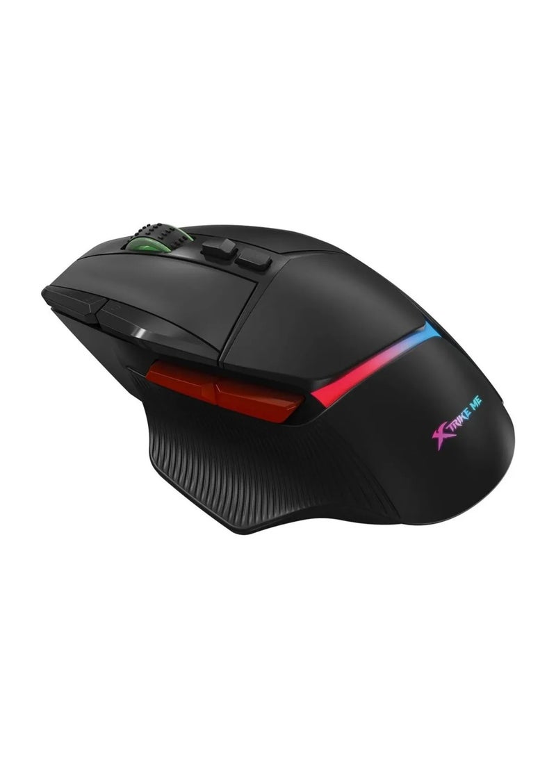 XTRIKE ME ماوس ألعاب سلكي GM-415 مع إضاءة خلفية وثمانية أزرار قابلة للتخصيص - Image 5